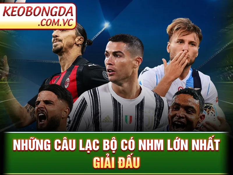 Serie A - Giải Đấu Đậm Chất Ý Giữa Lòng Bóng Đá Toàn Cầu 4 Serie A - Những câu lạc bộ có NHM lớn nhất giải đấu